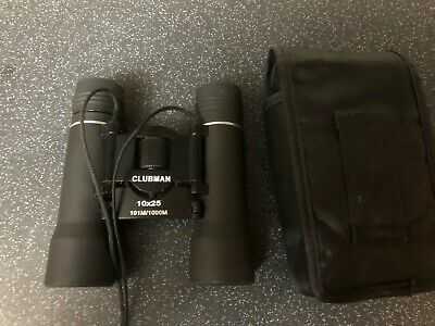 Clubman 10 x 25 Binoculars with Case