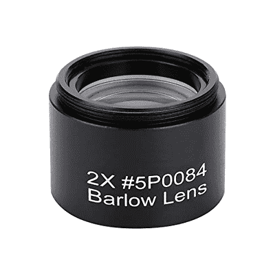 EBTOOLS Barlow Lens,1.25 Inch 2X Magnification M28.6 Thread Barlow Lens for