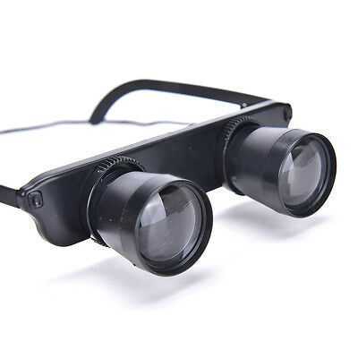 3x28 Magnifier Glasses Style Outdoor Fishing Optics Binoculars Telescope  W7