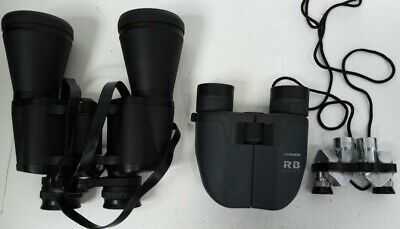 Bundle Of 3 Binoculars Halina Discovery Asahi Pentax Chinon RB Optics #659