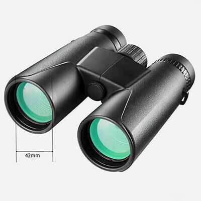 12x42 BAK4 Prism Telescope Durable High Power Travel FMC Lens Binoculars Adult