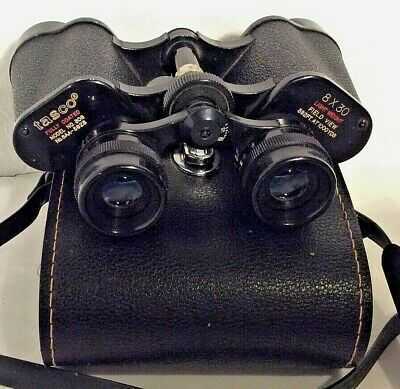 Tasco 8x30 Light Weight Fully Coated Binoculars in Case. 392ft at 1000yds