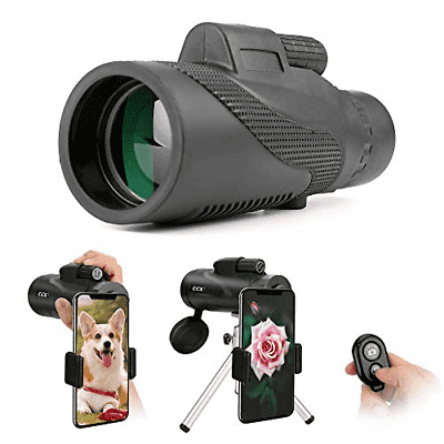 12x50 Monocular Telescope, Waterproof Fogproof dustproof Monocular