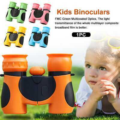 8x21 Toy Bird Watching Mini Portable Science Night Vision Gift Kids Binoculars