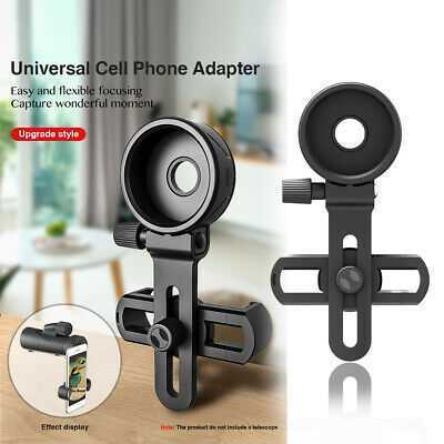 Universal Clip Mount Spotting Scope Adapter Precise Focusing For Phone Camera