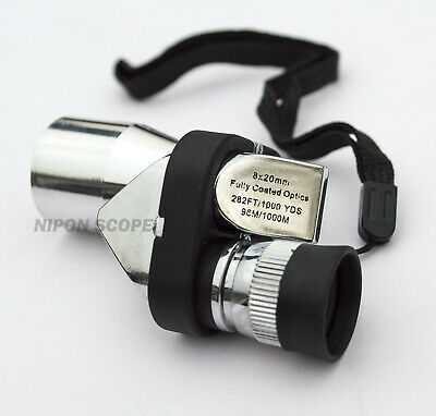 Japanese 8x20 monocular and 25x microscope two functions in one device