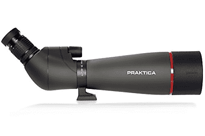 Praktica Alder 20-60x77mm Angled Spotting Scope with Tripod - Brown