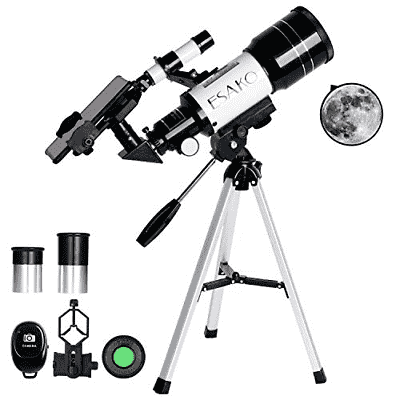 ESAKO Telescopes for Kids and Beginners 70mm Aperture Astronomy Telescopes with