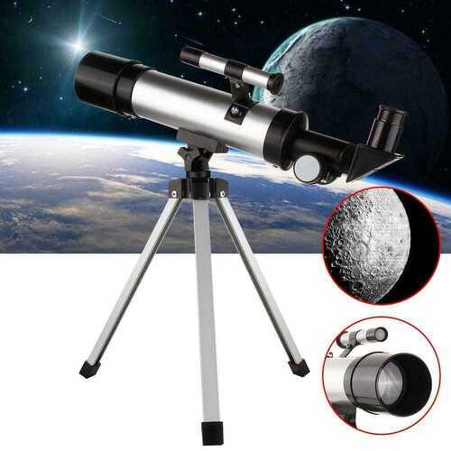 New F36050 Astronomical Telescope Tripod W/ Finderscope Kids for Beginners