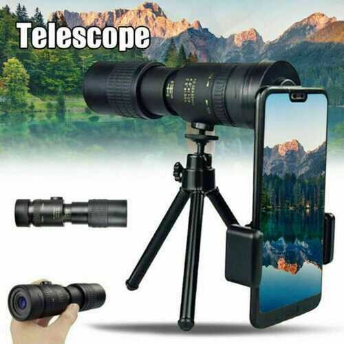 4K 10-300X40mm Super Telephoto Zoom Monocular Telescope HD Portable UK