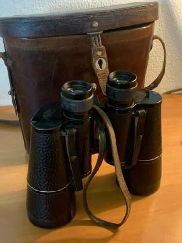 CARL ZEISS DEKARIS 10x50 1931 BINOCULARS and CASE