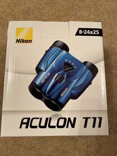 NIKON BINOCULARS ACULON T11 8-24X25 BLUE