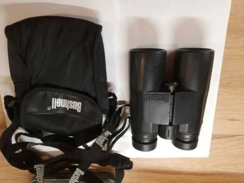 Bushnell binoculars 12 X 42 WATERPROOF 225FT FOV @ 1000YDS 21-1242 VGC