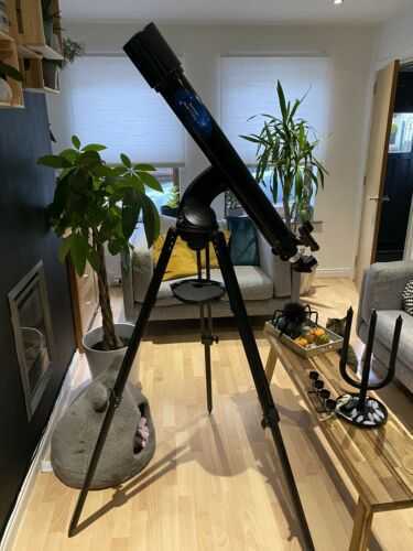 Celestron AstroFi 90 Wi-Fi Refractor Wireless Telescope - In Excellent Condition