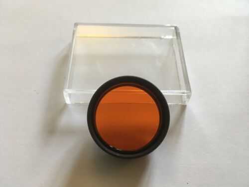 Orion Eyepiece Filter No 21 Orange Made In Japan 1.25 Fit Mars Jupiter Venus