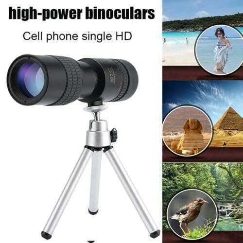 300*40mm Black Monocular Telescope Portable