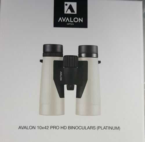 Avalon Binoculars 10x42 Pro HD Platinum