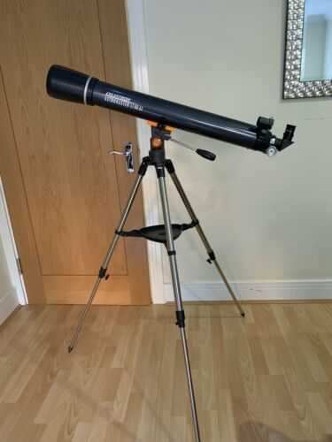 Celestron Astromaster LT 80az Telescope With 45x And 90x Eyepieces, And Tripod