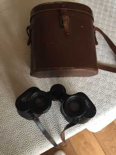 Vintage Magnor Binoculars 10x50 Made In france And Keatger Case