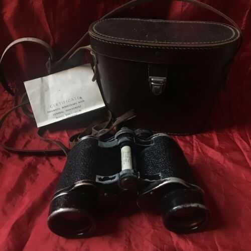 Zomz 6n61 12 x 40 DDR Prismatic Binoculars With Central Adjustment. Original Box