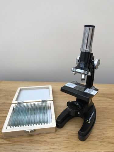 National Geographic Microscope and accessories 300x-1200x