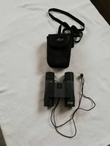 LUGER COMPACT BINOCULARS WITH FABRIC CASE GOOD CONDITION