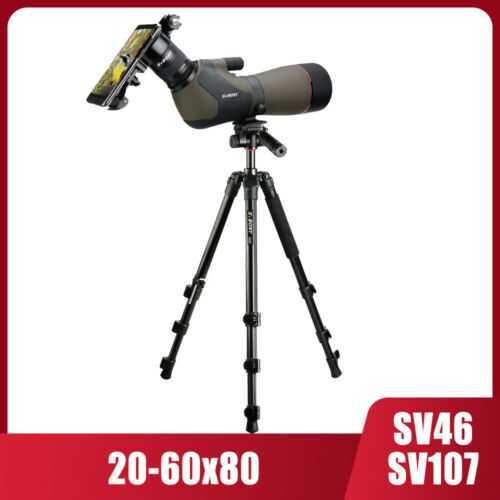 Spotting Scope Telescope SV46 20-60x80 Nitrogen FMC BaK4+SV107 Tripod+Adapter UK