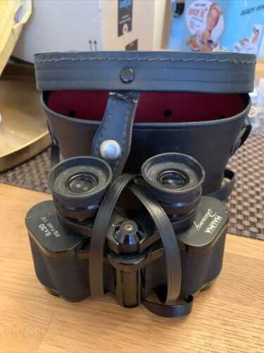 Pair Of Vintage Halons Discovery 8 X 30 Mini binoculars With Case