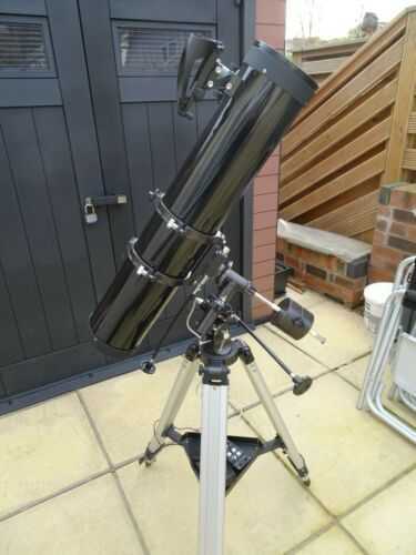 Skywatcher Explorer 130 Astronomical Telescope, EQ2 Mount with motor drive