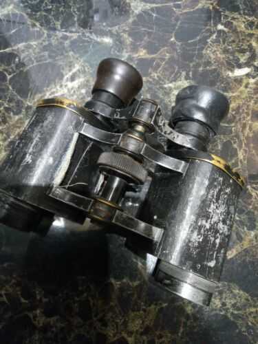 Aitchison London WW1 binoculars parts spares 8x The Lumina