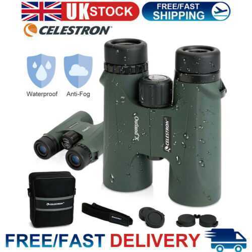 Celestron Binoculars HD 8 x 42 Outland X Nitrogen-filled Waterproof  - Green