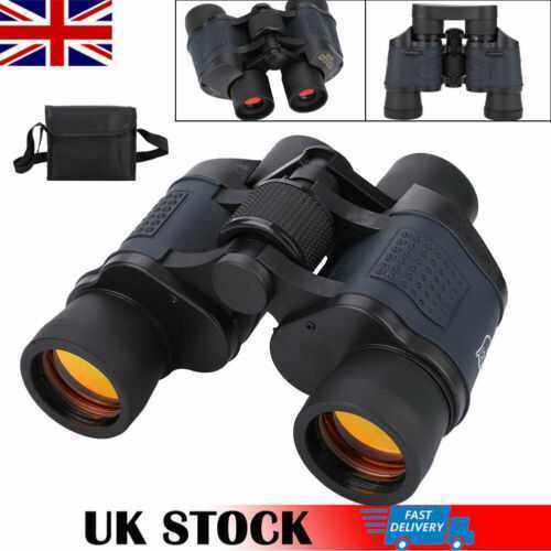 Binocular Telescope Outdoor Military Binoculars 60X60 HD 3000M Camping Travel