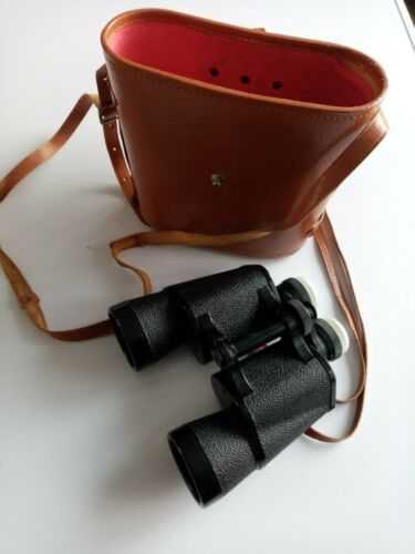 Binoculars vintage with leather case 20 x 50 Telstar made in Japan