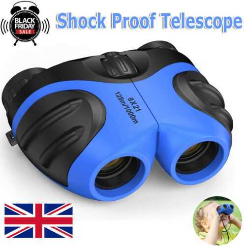 Kid Binoculars Compact Zoom Binoculars for Children Best Gift  Shockproof Rubber