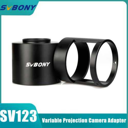 SV123 Variable Projection Camera Adapter Spotting Scope Metal Telescope Parts