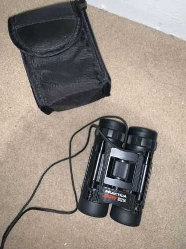 Binoculars Praktica Sport 8x21a Black Compact With Case