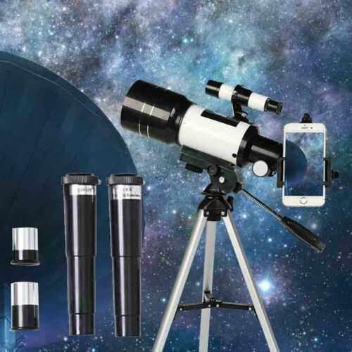 Astronomical Telescope F30070 With Tripod 150X Zoom HD Outdoor Monocular Moon UK