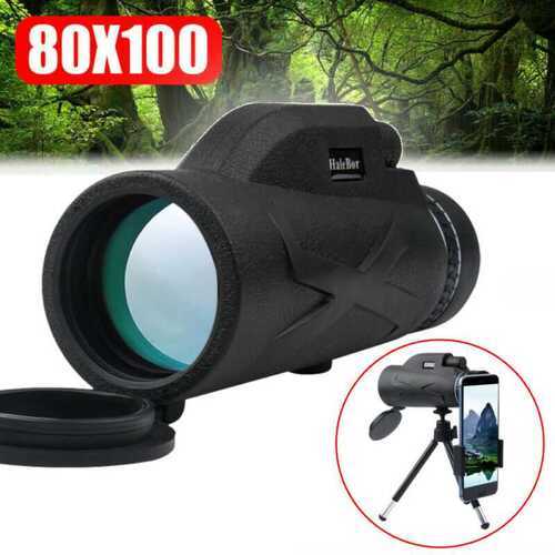 BAK4 80X100 Optics Zoom Army Monocular Telescope Professional HD Lens Military