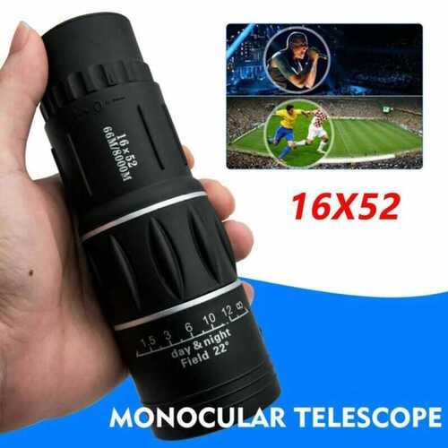 High Power HD Monocular Telescope 16X52 Binoculars Tourism Spyglass