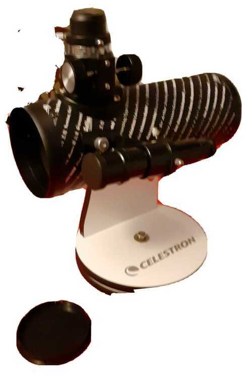 Celestron FirstScope 76mm Dobsonian Reflector Telescope + Accessory Kit. VGC