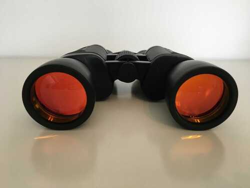 Binoculars 10x 70x50 Zoom with coated lens and rubberised body - Black