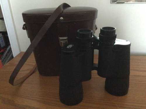 binoculars - Carl Zeiss Jena  7x50  Ser. No. 5685436 (1982) in leather case