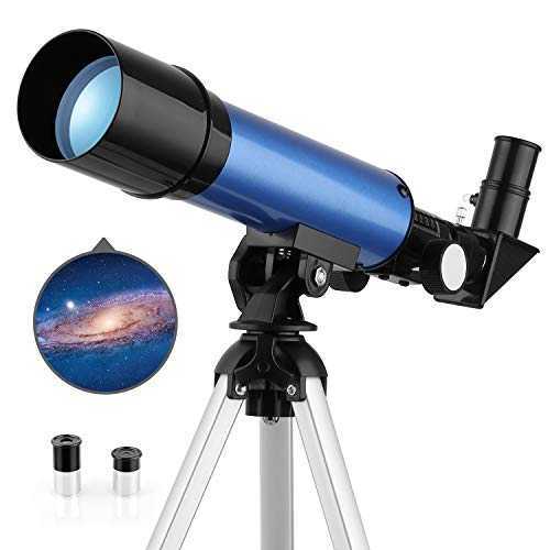 Space Astronomical Telescope for Kids with Lightweight Tripod 2 Options Eyepiece