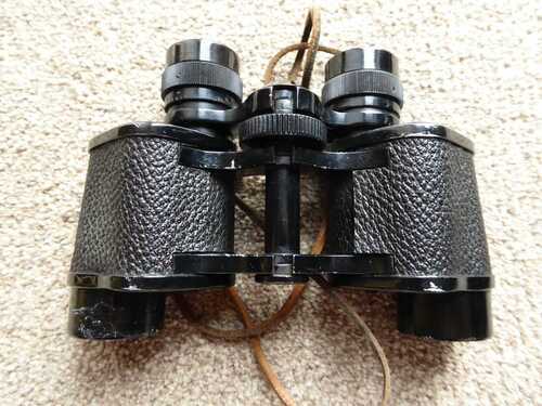 NITSCHKE RATHENOW 8x30 GENIRA D.R.G.M. BINOCULARS WITH CASE