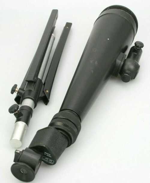 FSU Spotting Scope Telescope ZRT-457M 30x60x +Tripod +Case S/n 960007 James Bond