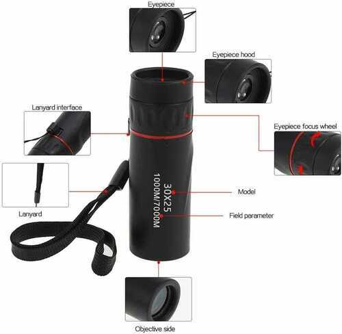 Christmas Gift for him Super Power Monocular Optical Telescope 30 x 25 Birts Out