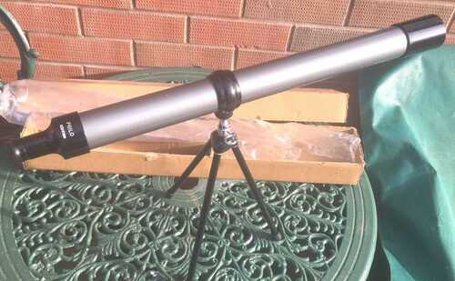 Vintage PHILO Telescope 40x40mm Coated Optics - Original Tripod - Japan - Boxed