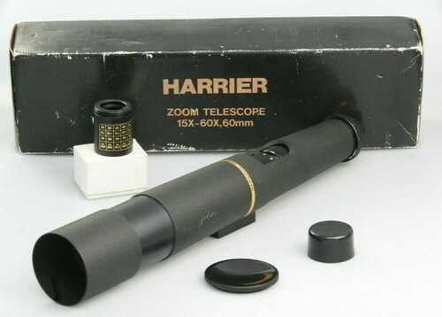 Boxed HARRIER Spotting Scope ZOOM Telescope 15-60x-60mm and Contax/Yashica T-Mount