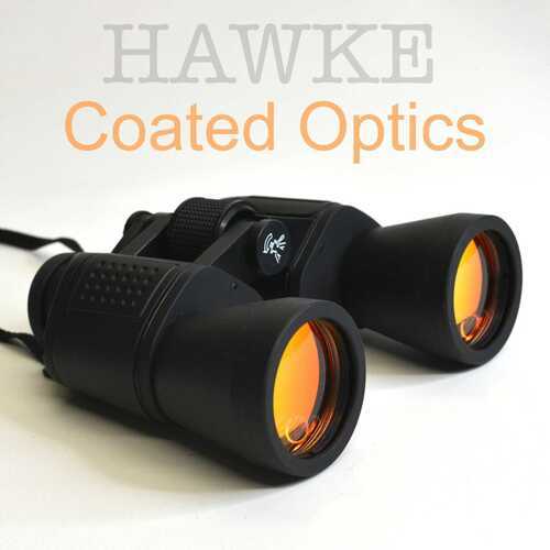 Hawke Binoculars 10x50 - Wide Angle | Tripod Mount | Coated Optics - Immaculate