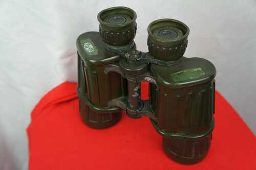 Hunter Jagd - 10x50? Field Binoculars - Green Rubber Vintage Bundeswehr? Marine